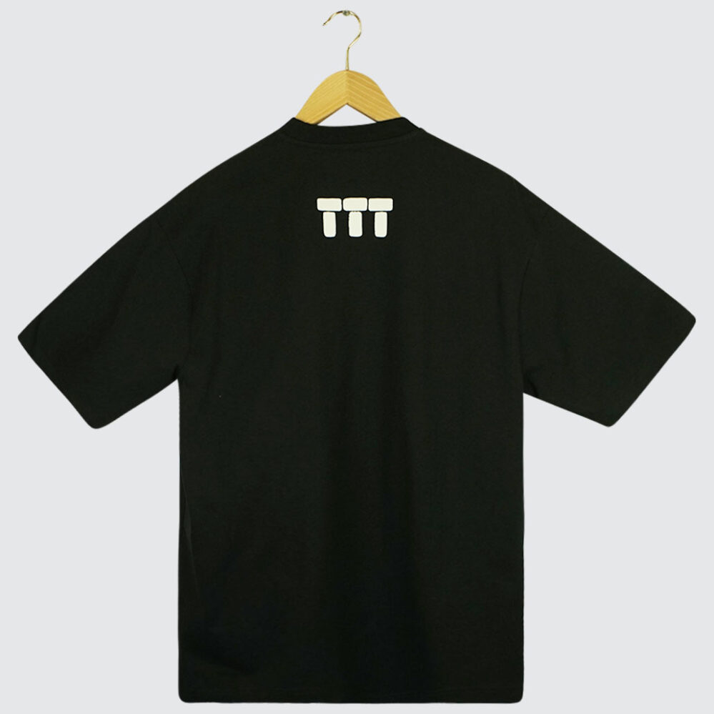 The Trilogy Tapes Tetris Teeth Glow In The Dark Ink T-Shirt Black The Trilogy Tapes Tetris Teeth Glow In The Dark Ink T-Shirt Black