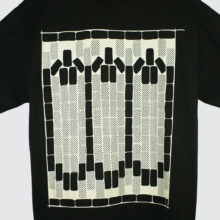 The Trilogy Tapes Tetris Teeth Glow In The Dark Ink T-Shirt Black The Trilogy Tapes Tetris Teeth Glow In The Dark Ink T-Shirt Black