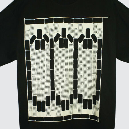 The Trilogy Tapes Tetris Teeth Glow In The Dark Ink T-Shirt Black The Trilogy Tapes Tetris Teeth Glow In The Dark Ink T-Shirt Black