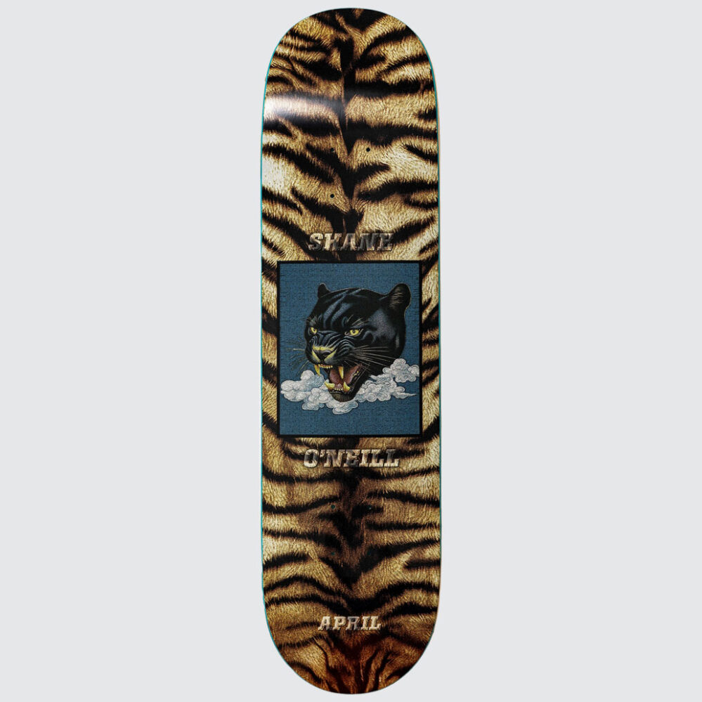 April Skateboards Shane O’Neill Leopard 8.125”