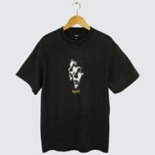 April Skateboards Two Face T-Shirt Vintage Black