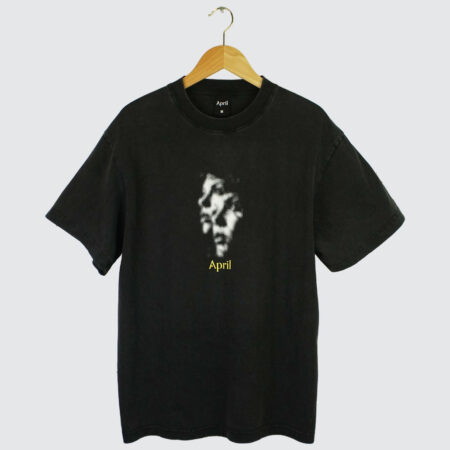 April Skateboards Two Face T-Shirt Vintage Black