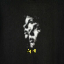 April Skateboards Two Face T-Shirt Vintage Black