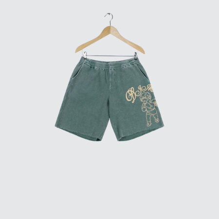 Dime Fighter Waffle Shorts Teal Washed Dime Fighter Waffle Shorts Teal Washed