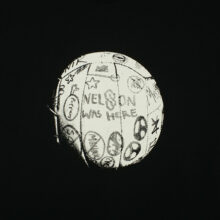 Limosine Skateboards Nelson Was Here T-Shirt Black Limosine Skateboards Nelson Was Here T-Shirt Black