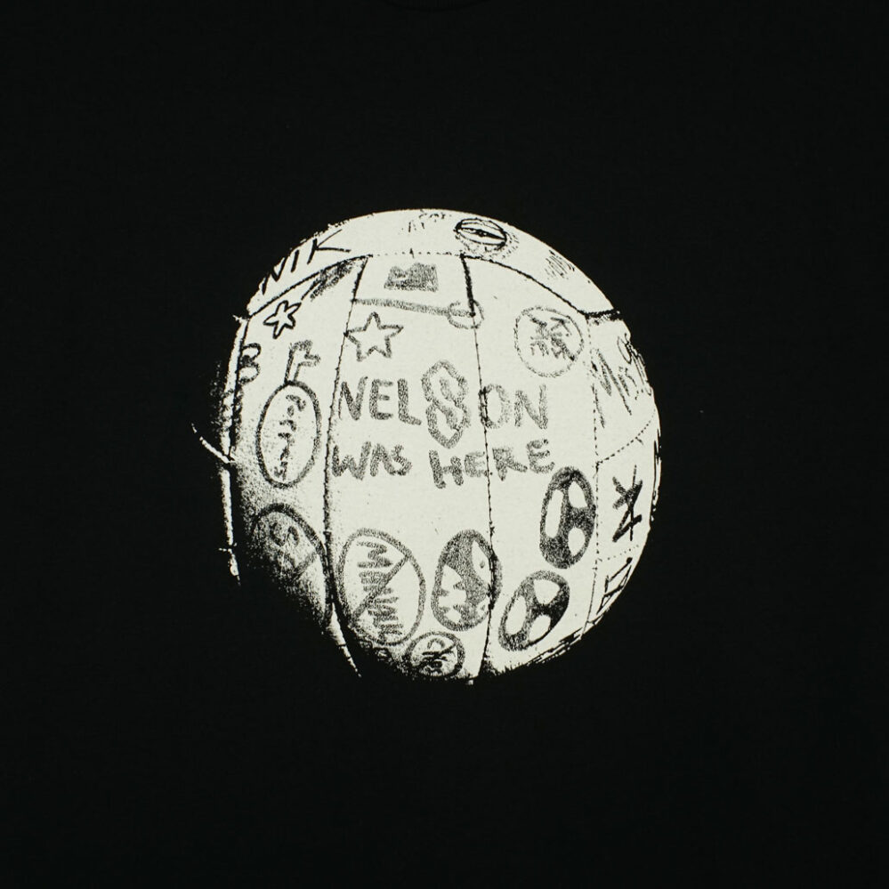 Limosine Skateboards Nelson Was Here T-Shirt Black Limosine Skateboards Nelson Was Here T-Shirt Black