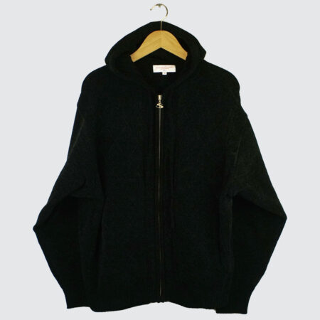 Yardsale Dreamer Chenille Zip-Hoodie Black