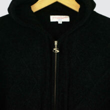 Yardsale Dreamer Chenille Zip-Hoodie Black