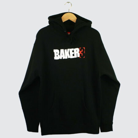 Baker Skateboards Baker 3 Hoodie Black Baker Skateboards Baker 3 Hoodie Black