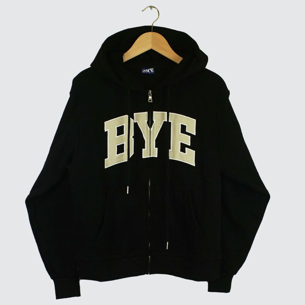 Bye Jeremy BYE Zip Hoodie Black