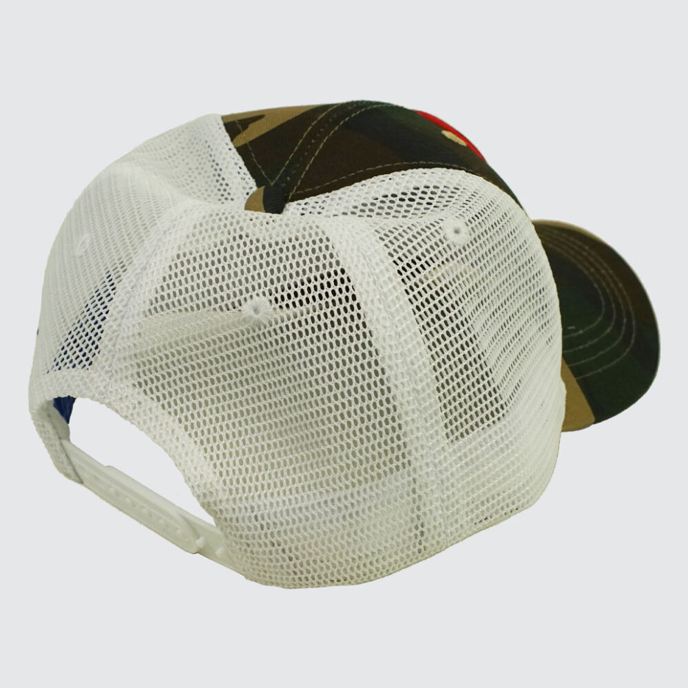 Bye Jeremy Couple Trucker Cap Camo/White Bye Jeremy Couple Trucker Cap Camo/White