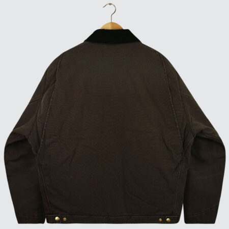 Carhartt WIP OG Detroit Jacket Tobacco/Black Stone Canvas Carhartt WIP OG Detroit Jacket Tobacco/Black Stone Canvas