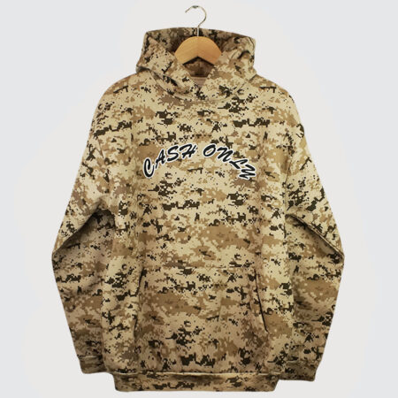 Cash Only Logo Hoodie Camo