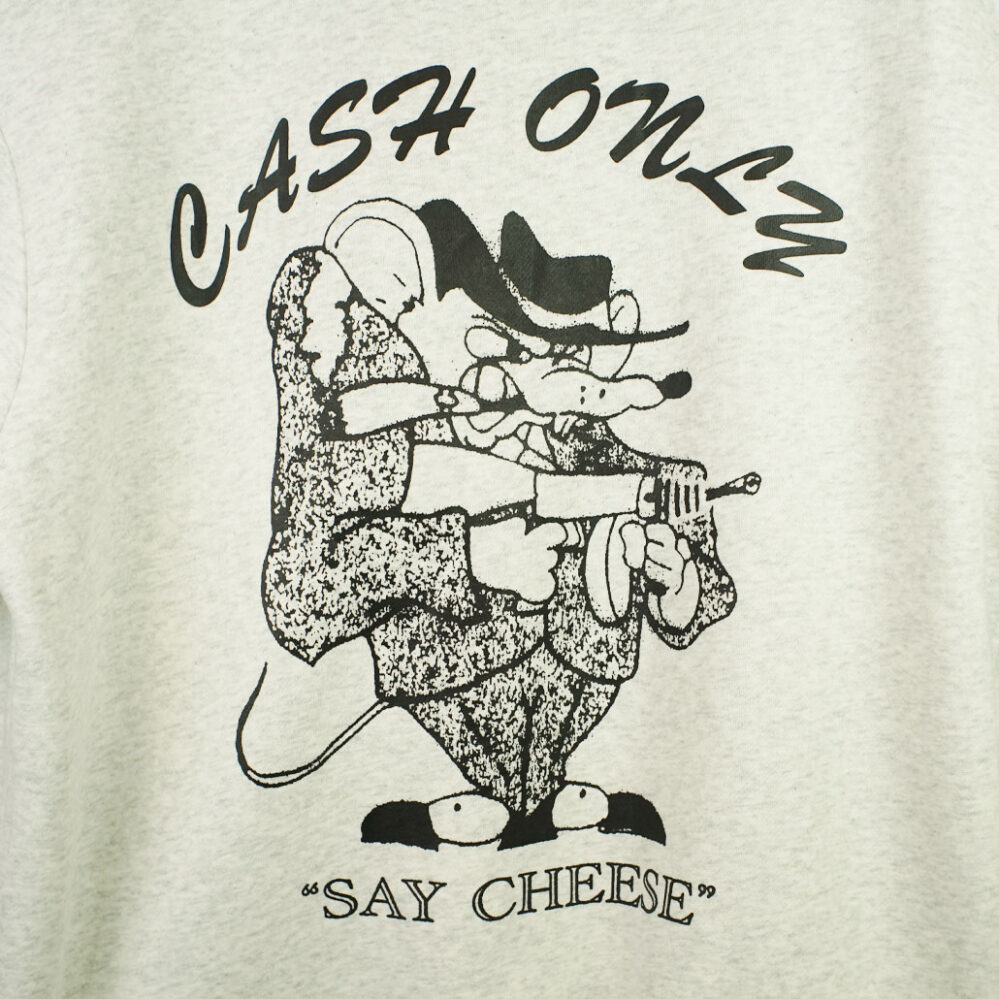 Cash Only Mobster Crewneck Ash Cash Only Mobster Crewneck Ash