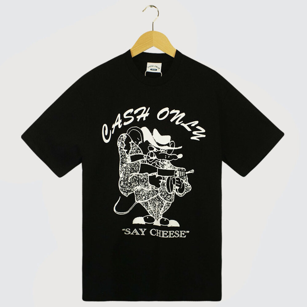 Cash Only Mobster T-Shirt Black