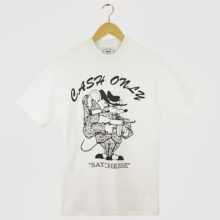 Cash Only Mobster T-Shirt White