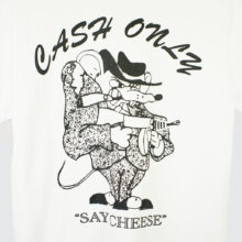 Cash Only Mobster T-Shirt White