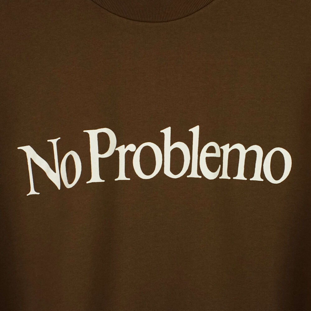 No Problemo Crewneck Brown No Problemo Crewneck Brown