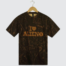 No Problemo I Love Alieno T-Shirt Camo No Problemo I Love Alieno T-Shirt Camo