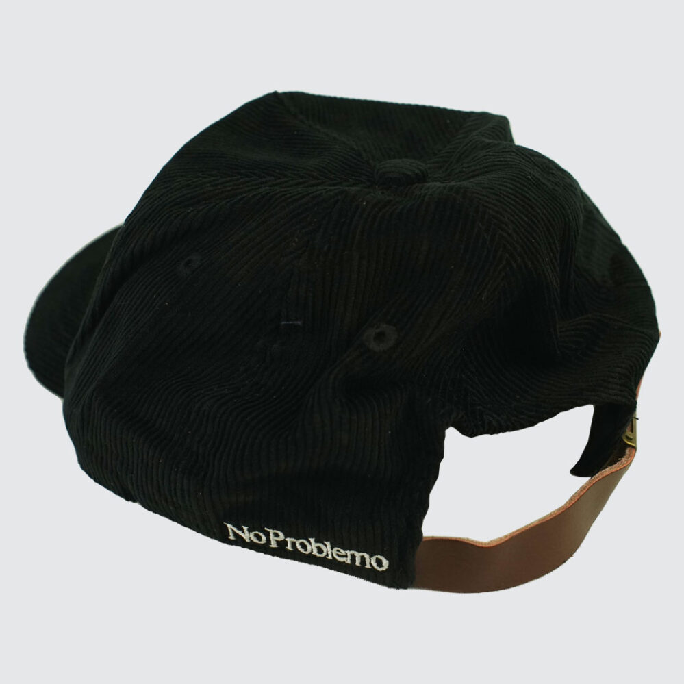 No Problemo NYP Corduroy Cap Black No Problemo NYP Corduroy Cap Black