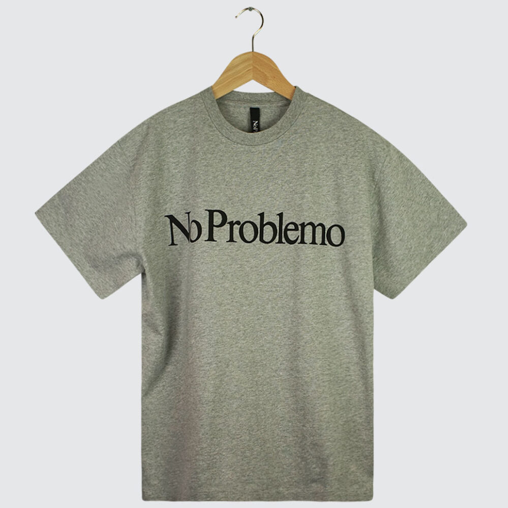 No Problemo T-Shirt Grey Marl