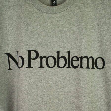 No Problemo T-Shirt Grey Marl No Problemo T-Shirt Grey Marl