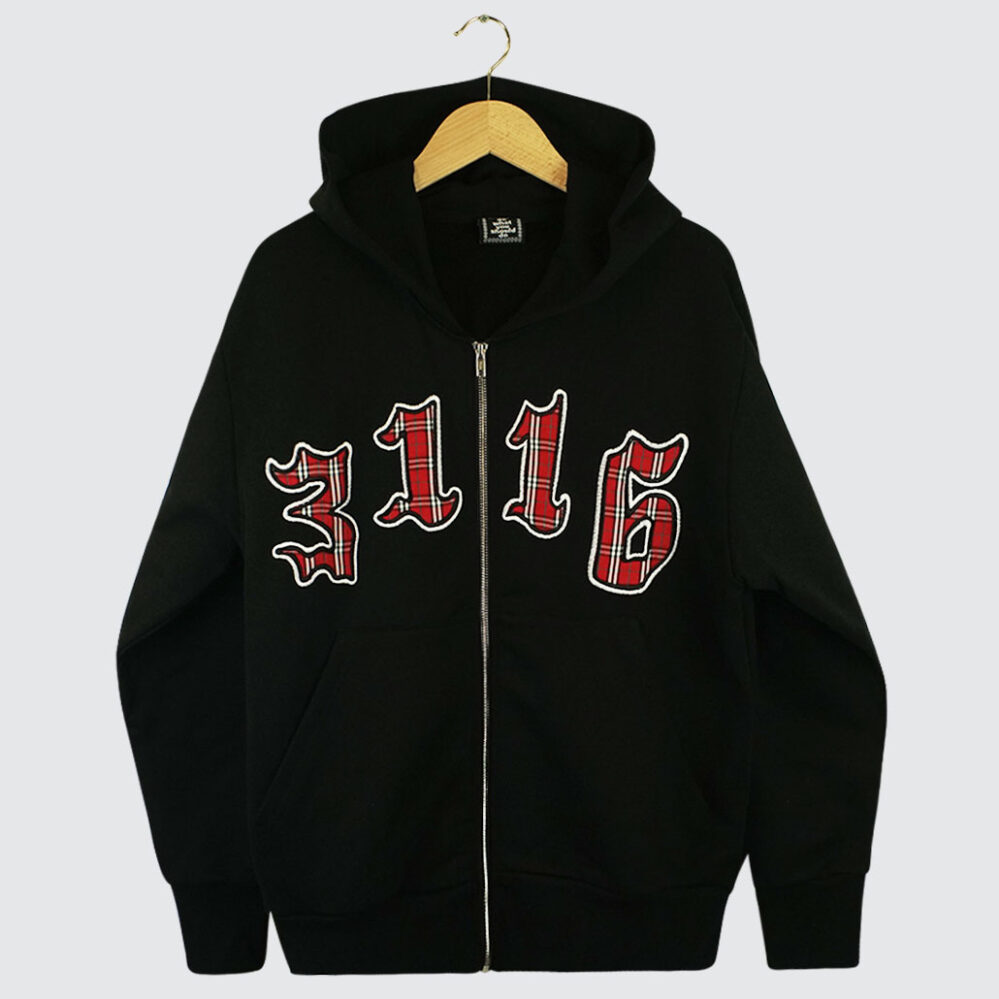 Always Do What You Should Do 3116 Premium Zip-Hoodie Black