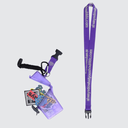 Always Do What You Should Do Case Clear Purple