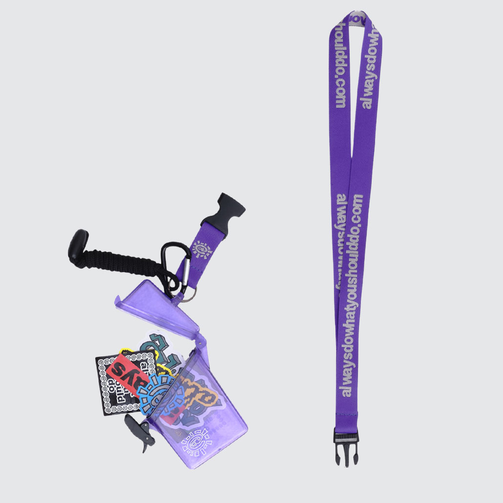 Always Do What You Should Do Case Clear Purple Always Do What You Should Do Case Clear Purple