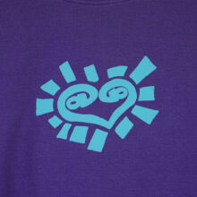 Always Do What You Should Do He@rt Baby T-Shirt Purple Always Do What You Should Do He@rt Baby T-Shirt Purple