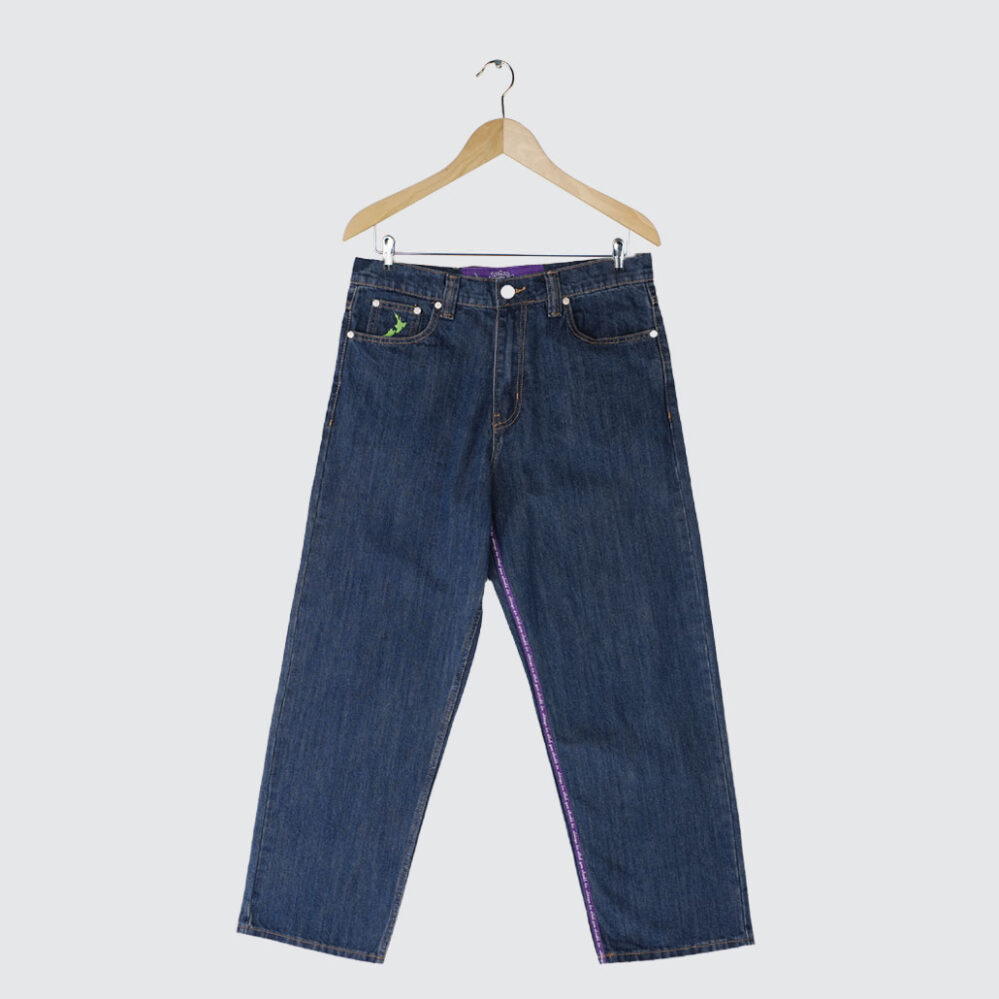 Always Do What You Should Do Nigo Purple Label Denim Jeans Blue