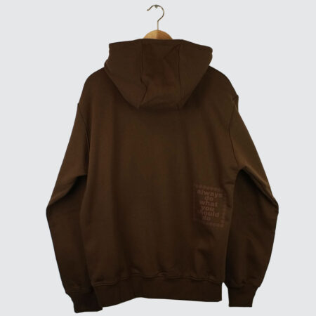 スケートボード always do what you should do zip up hood Always Do What You Should Do 3116 Premium Zip-Hoodie Black