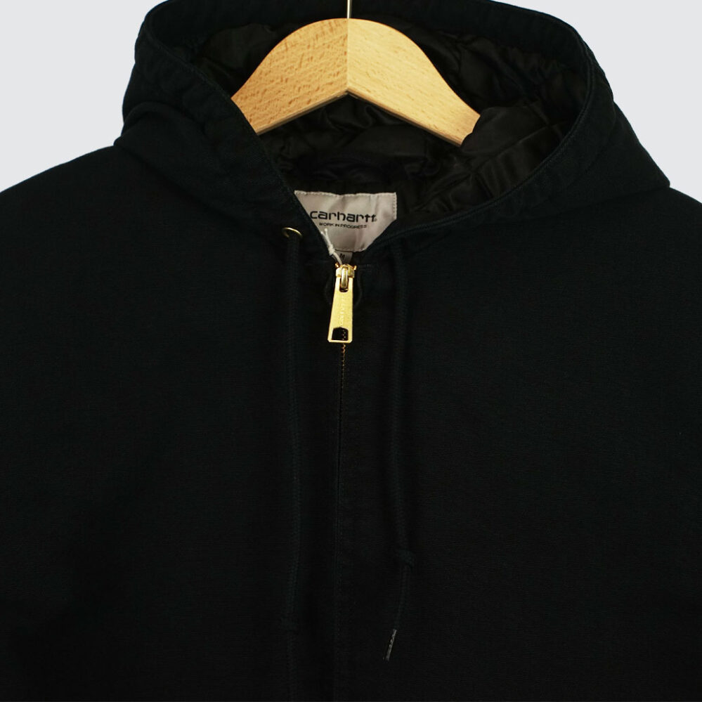 Carhartt WIP OG Active Jacket Black Stone Canvas Carhartt WIP OG Active Jacket Black Stone Canvas