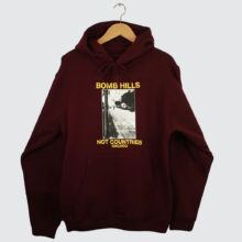 GX1000 Bomb Hills Hoodie Burgundy/Yellow