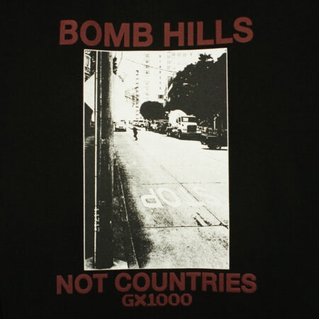 GX1000 Bomb Hills T-Shirt Black/Burgundy GX1000 Bomb Hills T-Shirt Black/Burgundy