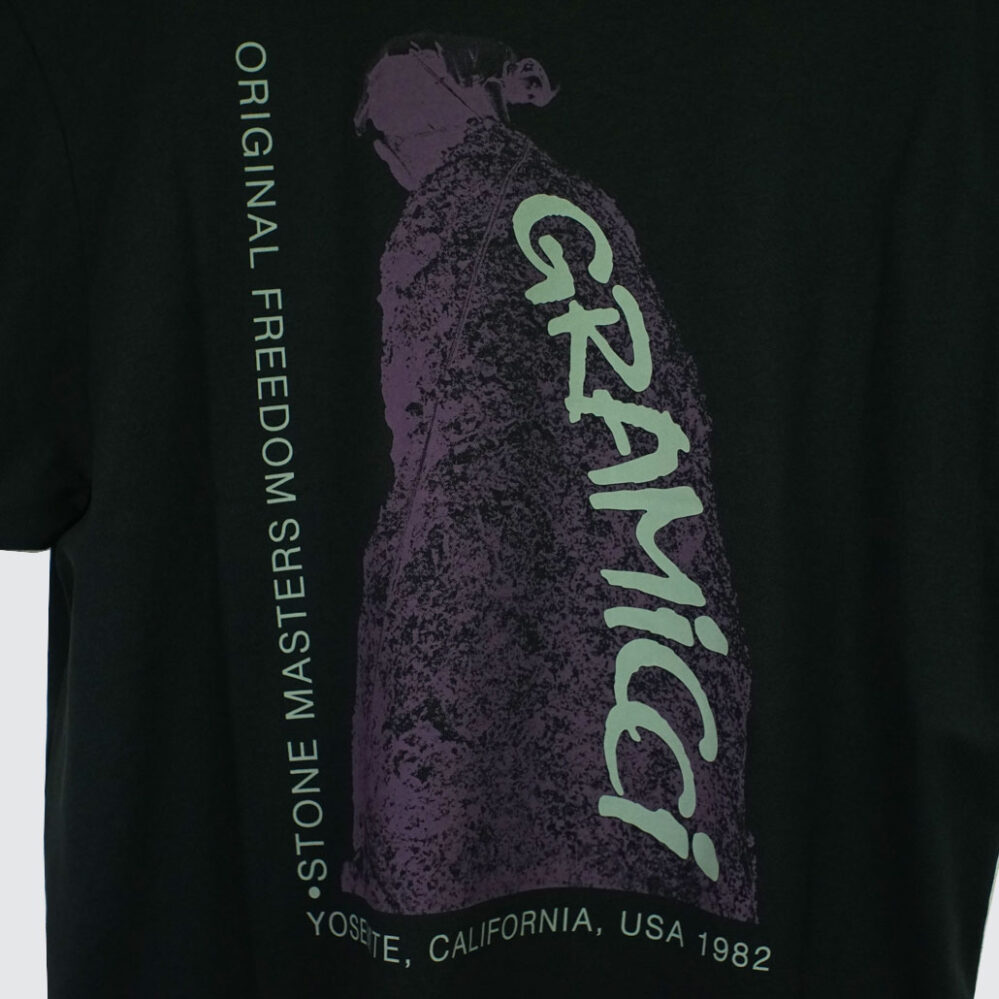 Gramicci Stonemasters T-Shirt Vintage Black Gramicci Stonemasters T-Shirt Vintage Black