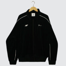 Grand Collection x New Balance Numeric Velour Track Jacket Black