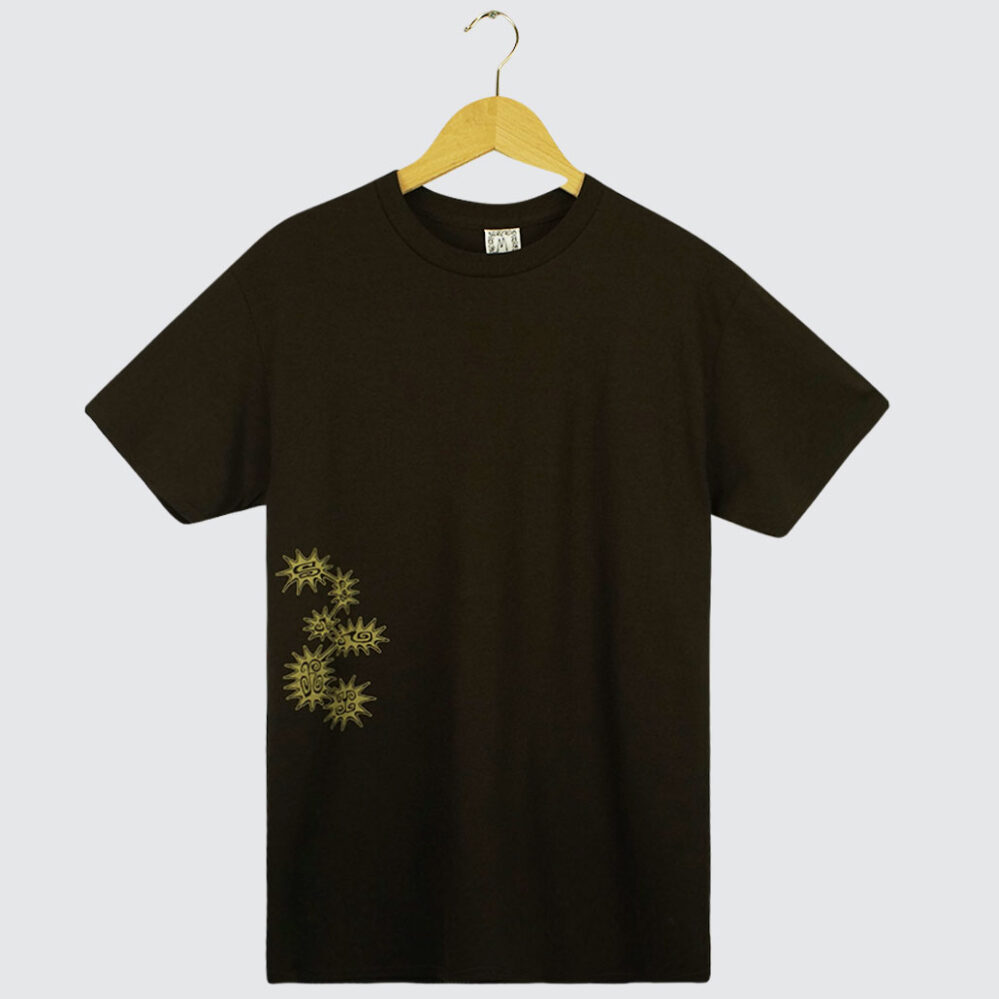 Slinky Spikes T-Shirt Brown