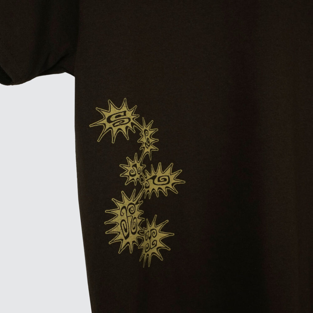 Slinky Spikes T-Shirt Brown Slinky Spikes T-Shirt Brown
