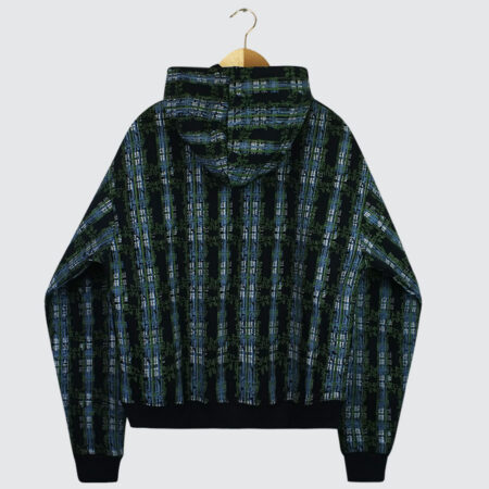 Slinky Yankees Bootleg Plaid Zip Hoodie Multi