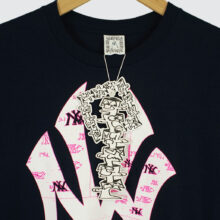 Slinky Yankees Bootleg T-Shirt Navy Slinky Yankees Bootleg T-Shirt Navy