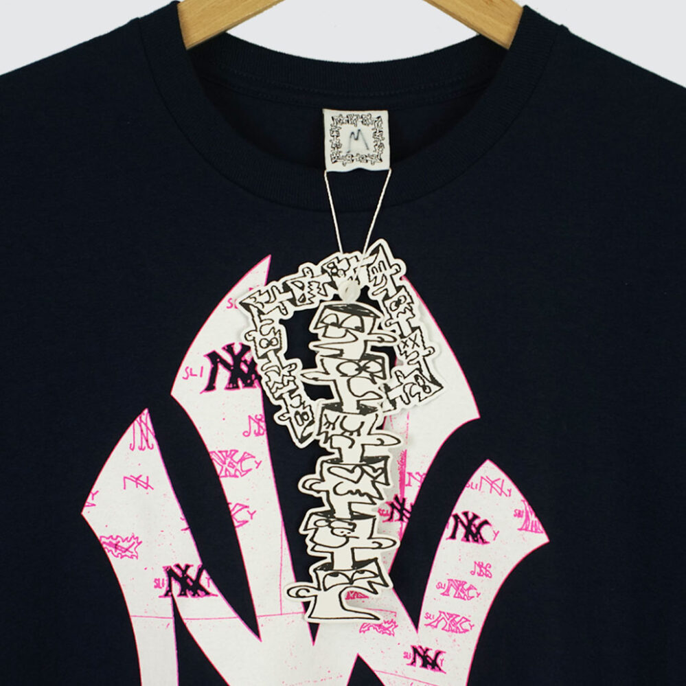 Slinky Yankees Bootleg T-Shirt Navy Slinky Yankees Bootleg T-Shirt Navy