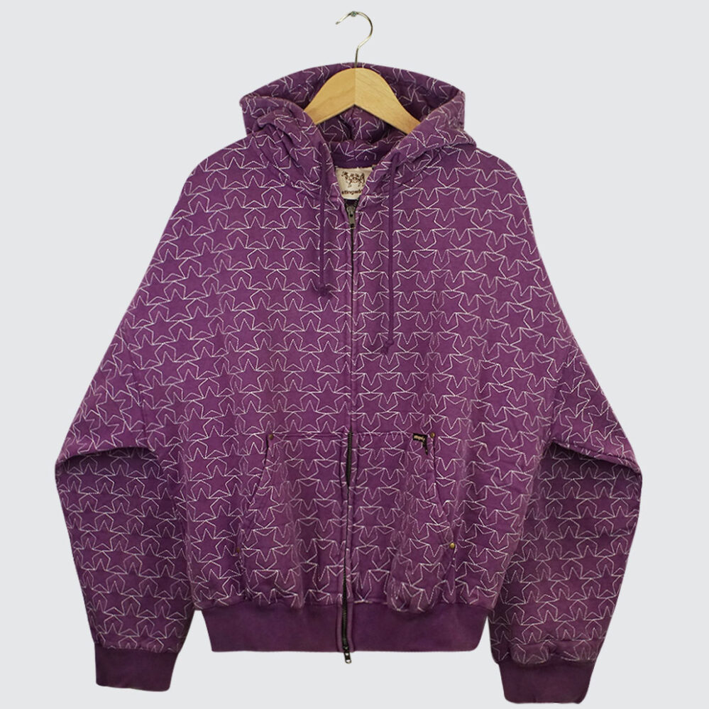Stingwater All Star Zip Up Hoodie Acid Purple