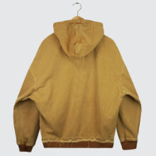 Stingwater Kowboy Zip Up Hoodie Brown Canvas