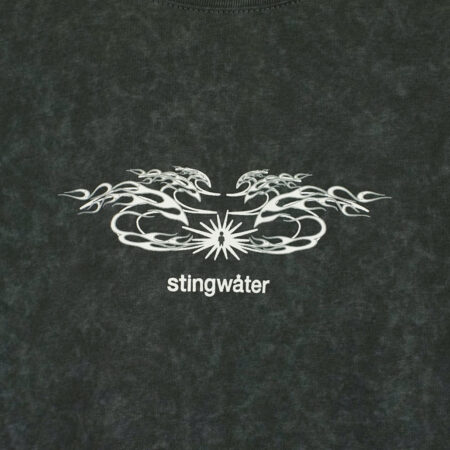 Stingwater Moses Flame T-Shirt Acid Black Stingwater Moses Flame T-Shirt Acid Black