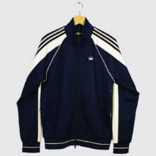 Adidas Tyshawn Originals Jacket DKBLUE/WHITE Adidas Tyshawn Originals Jacket DKBLUE/WHITE