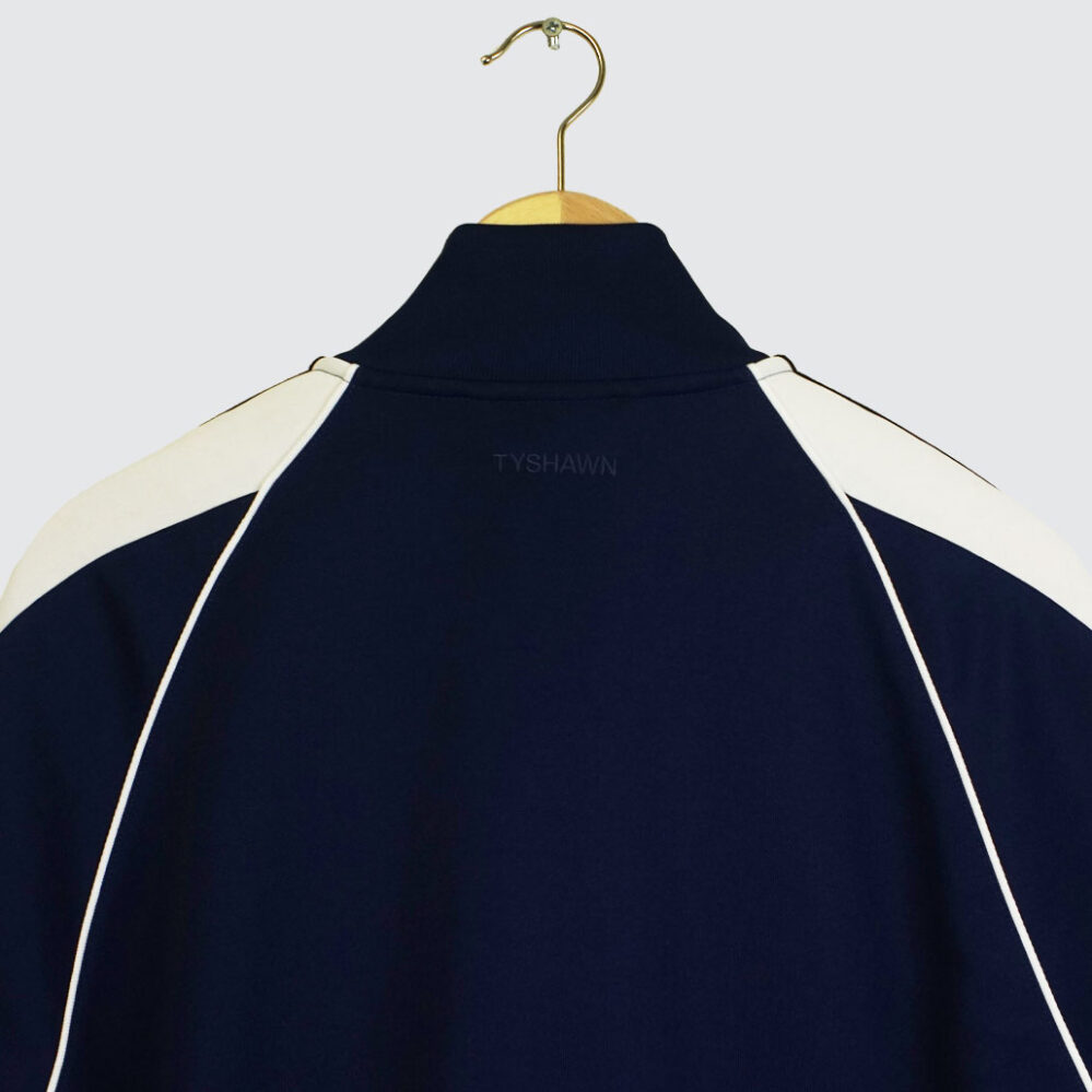 Adidas Tyshawn Originals Jacket DKBLUE/WHITE Adidas Tyshawn Originals Jacket DKBLUE/WHITE