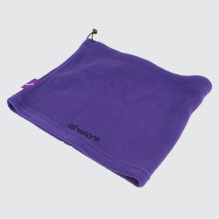 Always Do What You Should Do Polarfleece Snood Beanie Purple