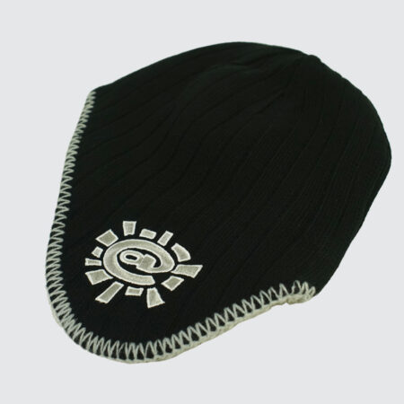 Always Do What You Should Do Reversible Ear Flap Beanie Black/Grey Always Do What You Should Do Reversible Ear Flap Beanie Black/Grey