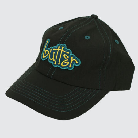 Butter Goods Connection 6 Panel Cap Black Butter Goods Connection 6 Panel Cap Black